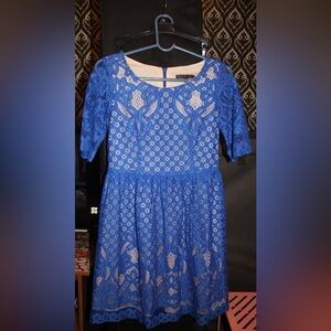 Blue Lace Dress